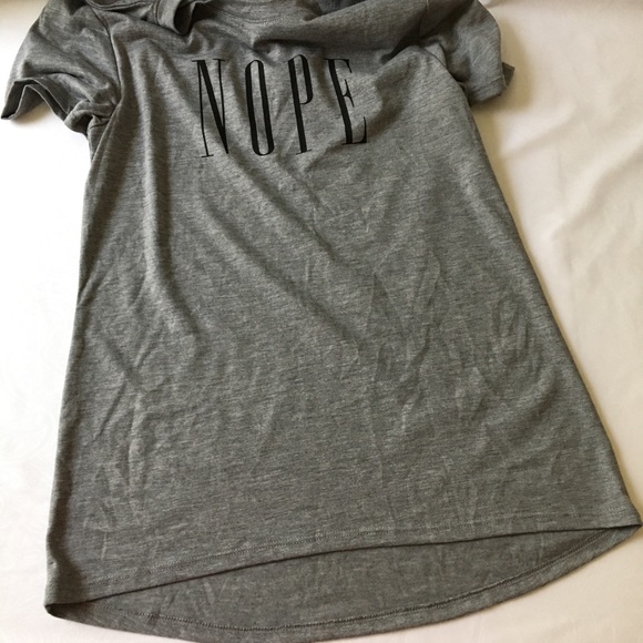🛎 New!! Modern Luxe. XS “NOPE” Tee - Picture 4 of 5